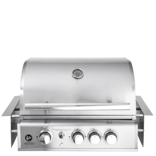 Plynový gril Top-Line Chef "M" 14 kW 3+1 vestavný ALL'GRILL 100949 nerezový, Airsystem
