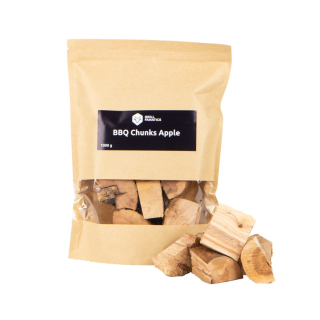 Jablko udící dřevěné kousky 1 kg BBQ, Grill Fanatics 1351