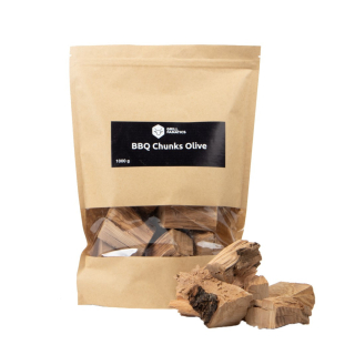 Oliva udící dřevěné kousky 1 kg BBQ, Grill Fanatics 1372