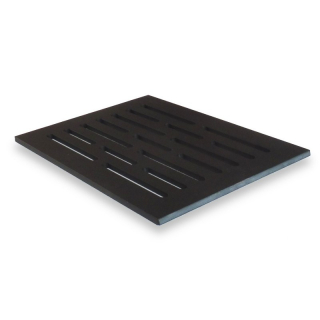 Ocelový rošt 10x14" 263x368mm do kamen, krbů tl. 8 mm LBS