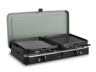 Cadac 2-Cook 3 PRO Deluxe plynový vařič s grilem, víko, piezzo 203P1-20-EU