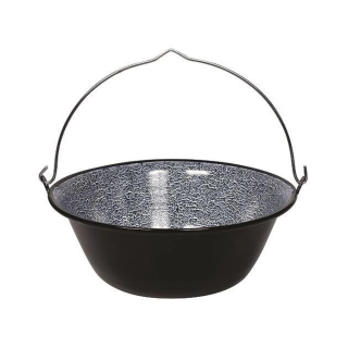 Castler Kotlík 30 l smaltovaný Piknik / 53 cm maďarský nad ohniště s uchem SL254585XX