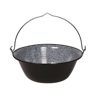 Castler Kotlík 40 l smaltovaný Piknik / 55 cm maďarský nad ohniště s uchem SL254586XX