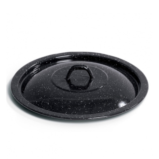 Orion smaltovaná poklice 40 cm na kotlík 13l, 126303