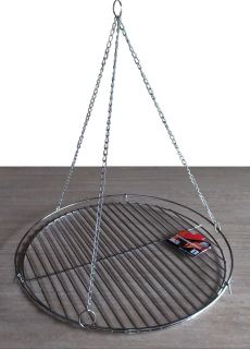 Závěsný grilovací rošt 47cm Flash 57765 s řetízkem, kruhový