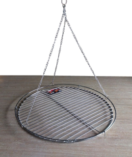 Závěsný grilovací rošt 54 cm Flash 57766 s řetízkem, kruhový