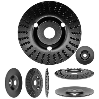 Dedra šikmý rašplový kotouč 125 mm, diagonální F692004, vstupní hrubost 1 - hrubý, rotační rašple na úhlovou brusku