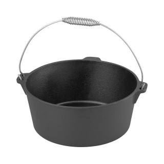 Litinový kotlík na guláš 7,22l, 30x13 cm Magic Home 254694 s madlem