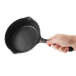 Orion Pánev Litina zapékací, pečící 16 cm 112962 s madlem, hladké dno