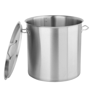 Yato Nerezový hrnec 43 l, 38x38 cm, vysoký, s poklicí YG-00017 také na indukci