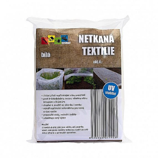Textilie netkaná 1,6x10m, bílá 17g/m2 TSM TM1002