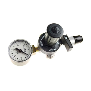 Lindr Redukční ventil TOF CO2 Mini RED02137, kohout + rychlospojka 8 mm