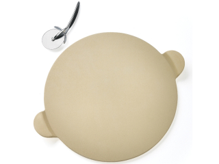 Napoleon Pizza kámen PRO 36 cm s krájecím kolečkem, 70001, madla