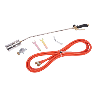 XTLINE Plynová opalovací souprava 60 mm 58 kW XT23513 hořák na IPU 84cm + hadice 5 m, regulátor