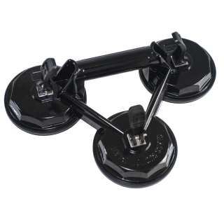XTLINE Přísavka 3x 123 mm trojitá do 180 kg XT140041 na dlažbu, sklo, obklady