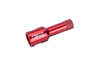 Festa korunka 12 mm M14 vykružovací diamantová 24623 M14 Industry, červená Profi