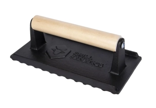 Litinový lis na slaninu/steaky Grill Fanatics 1465 Meat press, 20x10 cm