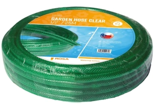 ROSA Hadice zahradní průhledná 1/2" 25m 45345, 12/16,5mm 120g/m