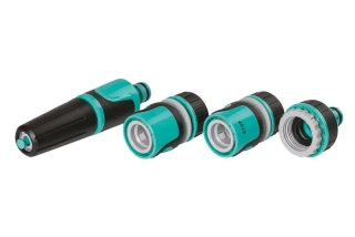 Festa AQUATIC Sada 4 dílná - rozstřikovač, rychlospojky, adaptér 45385