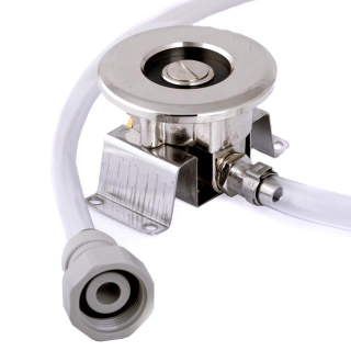 Sanitační adapter Plochý SET s hadicí, Lindr SAN02092