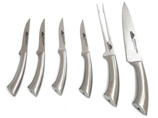 Sada nožů PRO Inox 5+2, steakové, kuchařský, vidlička Napoleon 55206