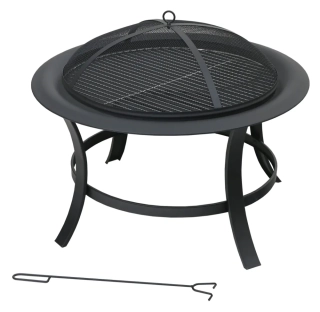 Cattara Ohniště TAAL s grilovací mřížkou a poklopem 13016