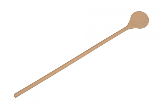 Vařečka kulatá 100 cm, dřevěná - buk, DRT
