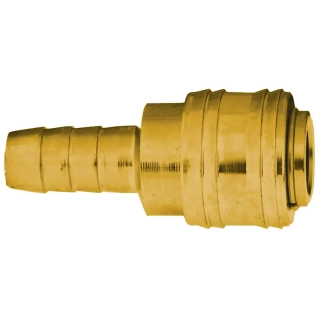 Pansam rychlospojka 8 mm, samice 1/4" F hadicová, mosazná A535307 Dedra
