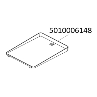 Campingaz ND 5010006148 Plancha tál s vysokým okrajem, hladký smalt