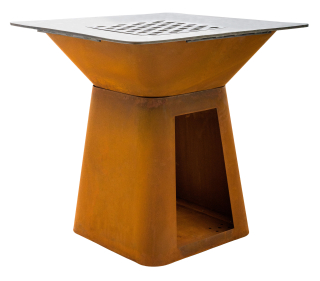 Gril G21 Montana Corten, s planchou 100 cm 63903213 čtvercové