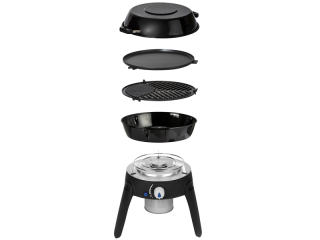 CADAC Safari chef 2 HP New, plynový skládací gril na kartuše, vařič na cesty 6540H1-10-EU