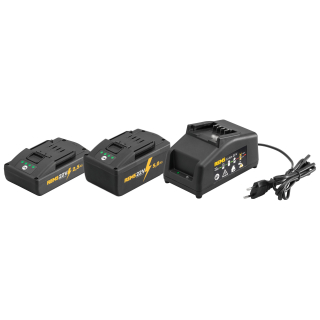 REMS Akumulátory 2,5 Ah + 5,0 Ah a nabíječka Power-Pack 22 V / 90 W, 571059