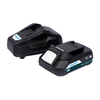XTLINE Aku baterie Li-Ion 18 V, 2.0 Ah, EVE + nabíječka 2.4 A XT102887