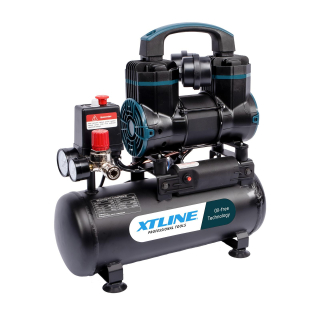 Bezolejový kompresor 900 W, 6 l XTLINE XT2008, 230V