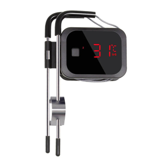 Grilovací Bluetooth teploměr do 50m, 2 drátové sondy Inkbird IBT-2X