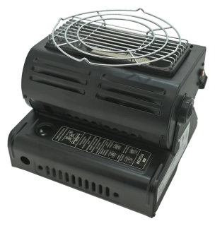 Cattara Plynové topení + vařič 1,3 Kw HEAT&COOK 13594, výklopné, na kartuše 227g