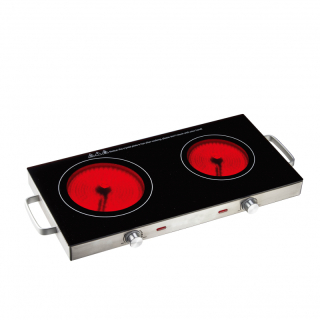 Sklokeramický dvouplotýnkový vařič 2,8 kW Bravo B-4971, 17475000