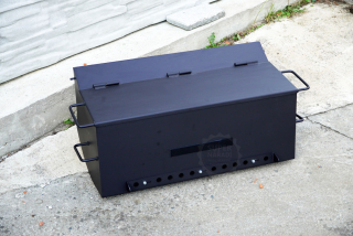 GFire ND zadní topeniště + palivový rošt pro gril G55 1200, komplet