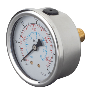 Rems ND Ukazatel tlaku manometru PTD, 115522 pro pumpu E-Push, položka 10