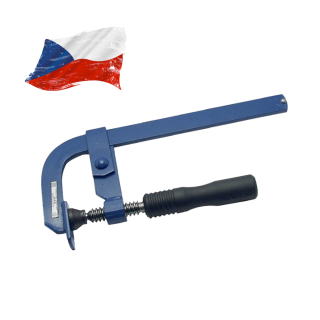 XTLINE svěrka truhlářská 600x160 mm, KL060Z truhlářské ztužidlo ocelové, modré - Filák