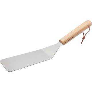 Strend Pro Obracečka, špachtle 34 cm Grill, nerezová s dřevěnou rukojetí, 2213005