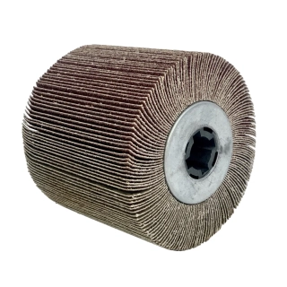 Dedra Lamelový smirkový kartáč, válec 120x100mm gr. 80, DED79336B na satinovací brusku