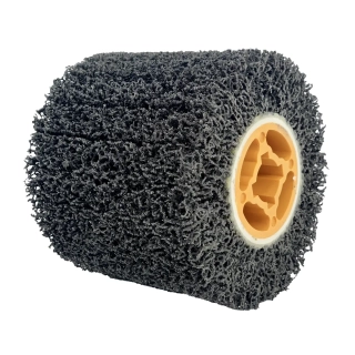 Dedra válec, kartáč z abrazivní netkané textilie 120x100mm, DED79335 pro satinovací brusku