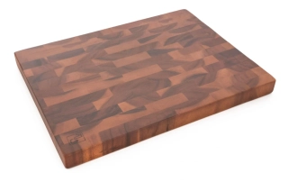 Špalek na maso G21 akácie 520 x 390 x 40 mm 635436, dřevěný, tmavě hnědý