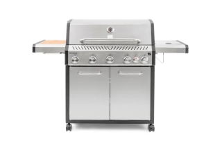 Plynový gril G21 Nebraska BBQ Premium line, 6 hořáků, 21 kW nerezový, 6390309 + vařič