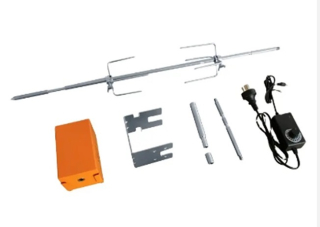 UG Grill Set rotiserie HDA01, rožeň + 4 bodce s pohonem 230V