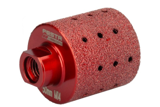 Korunka diamantová brusná Festa Industry 50 mm M14, 24663.01 červená, válcová