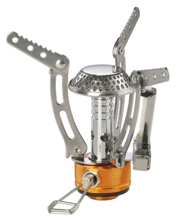 Meva plynový vařič Twist 4,5 kW KP24004 turistický, cestovní na kartuše 7/16" + pouzdro, piezo