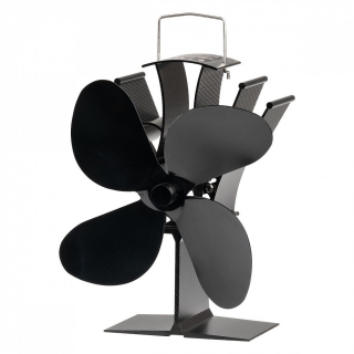 Strend Pro Ventilátor ke krbu stojanový, 4-lopatkový 254708, termoelektrický TP2004