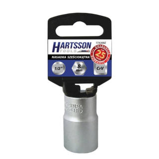 Dedra Nástrčná hlavice CrV, šestihran 1/2" 19 mm 17A319Z, ořech Hillen&Mohr se závěsem